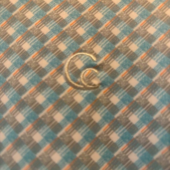 CHASE 54 XL POLO GOLF SS LEISURE WEAR AQUA & GREY - Picture 3 of 14